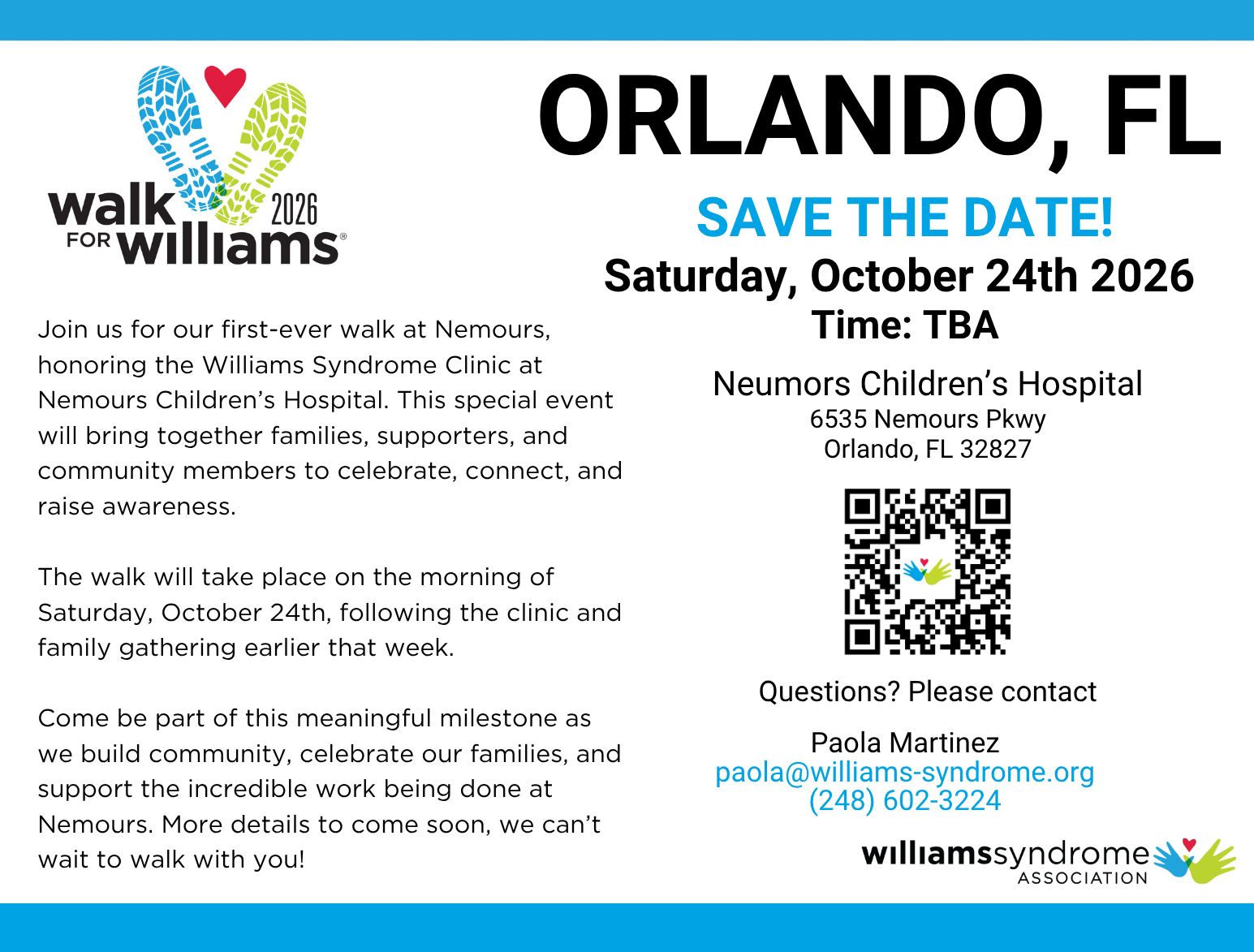 Orlando Save the Date Flyer